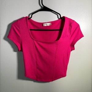 hot pink altar’d state top
